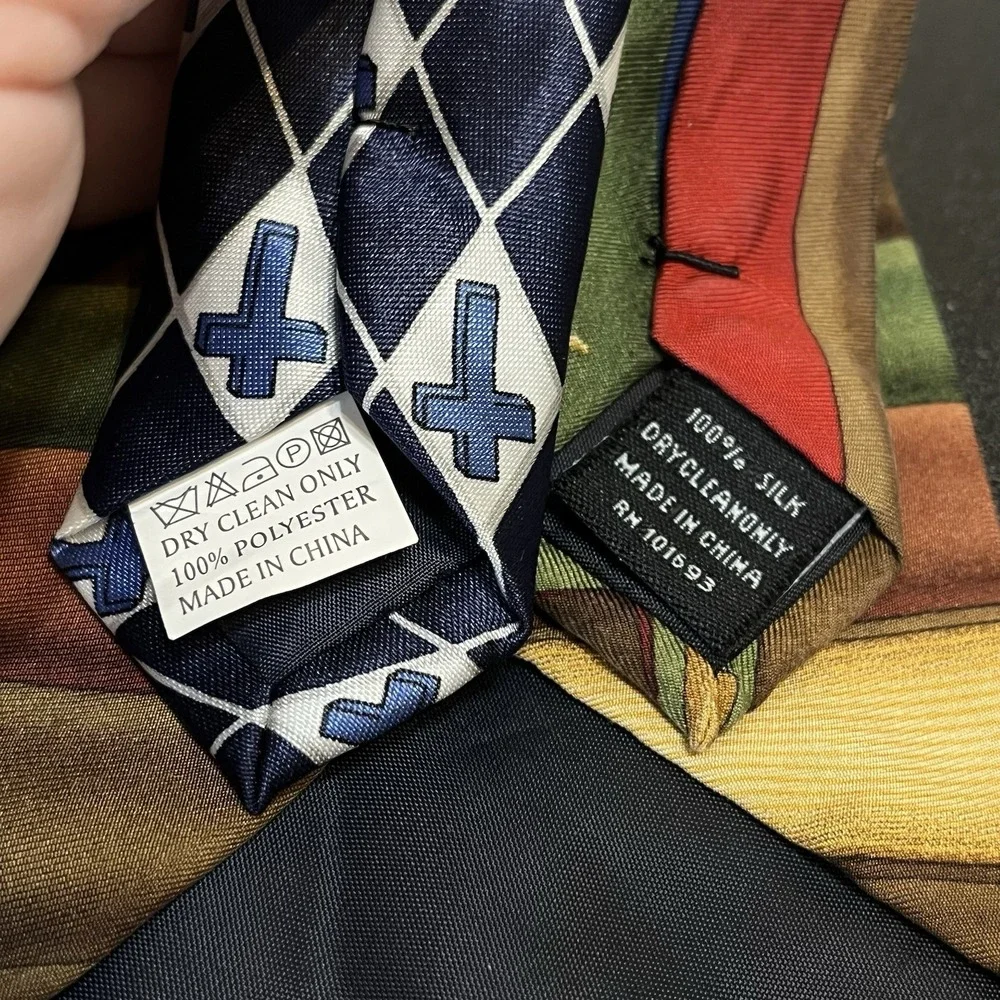 Larson Bible Book Silk Tie 56